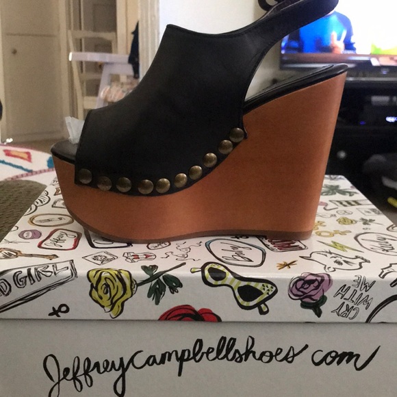 Jeffery Campbell wedges - Picture 1 of 1